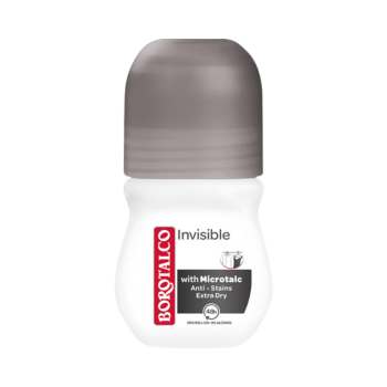 880582 Borotalco Invisible, 48h Deo Roll on mit Mikrotalk, 0 Prozent Alkohol, Anti Transpirant Anti Perspirant, 50ml.png